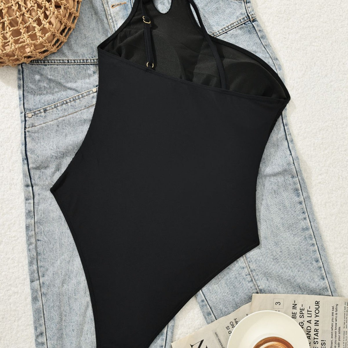 Maillot de bain élégant asymétrique Mirla