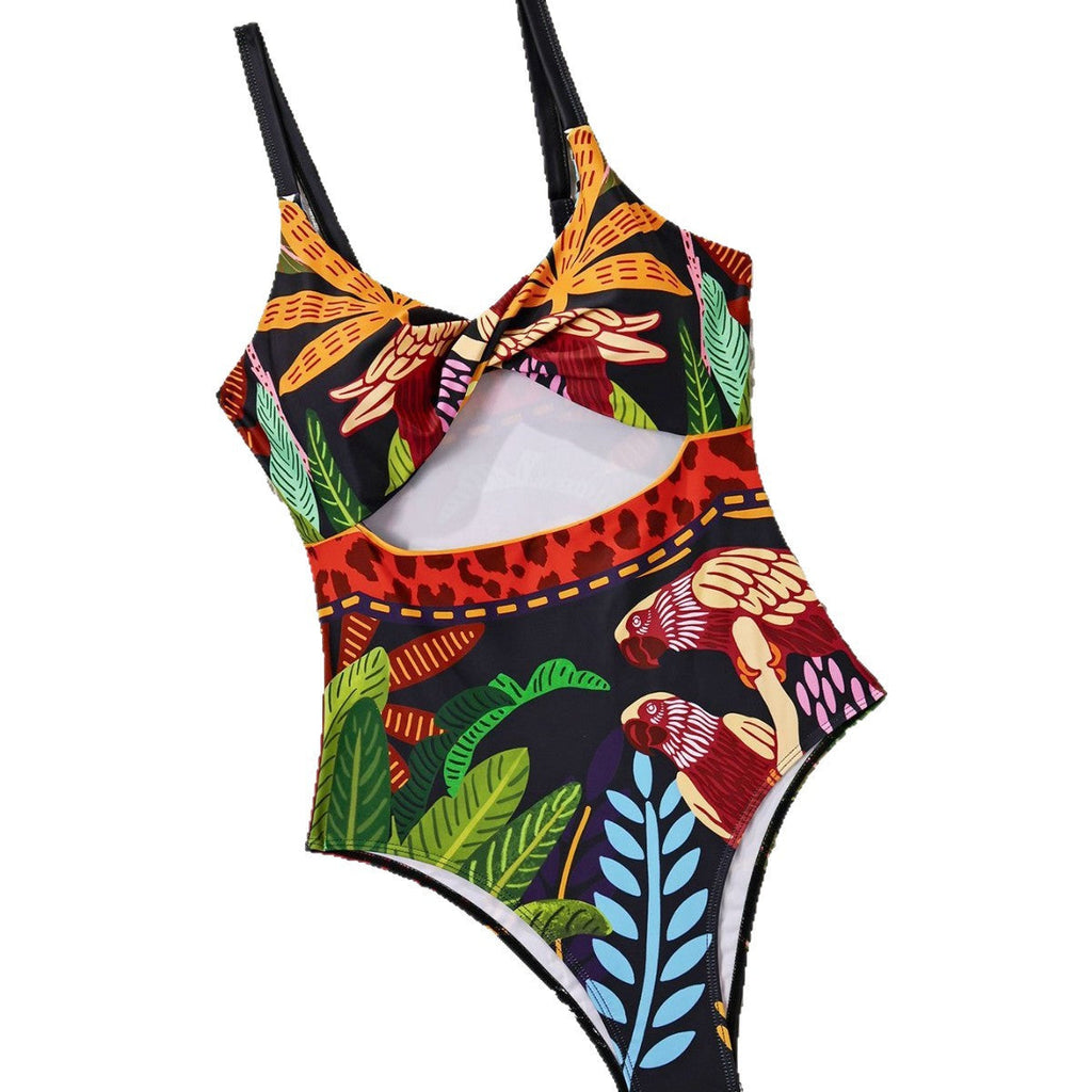 Maillot de bain femme avec un design innovant à découpes Mirla