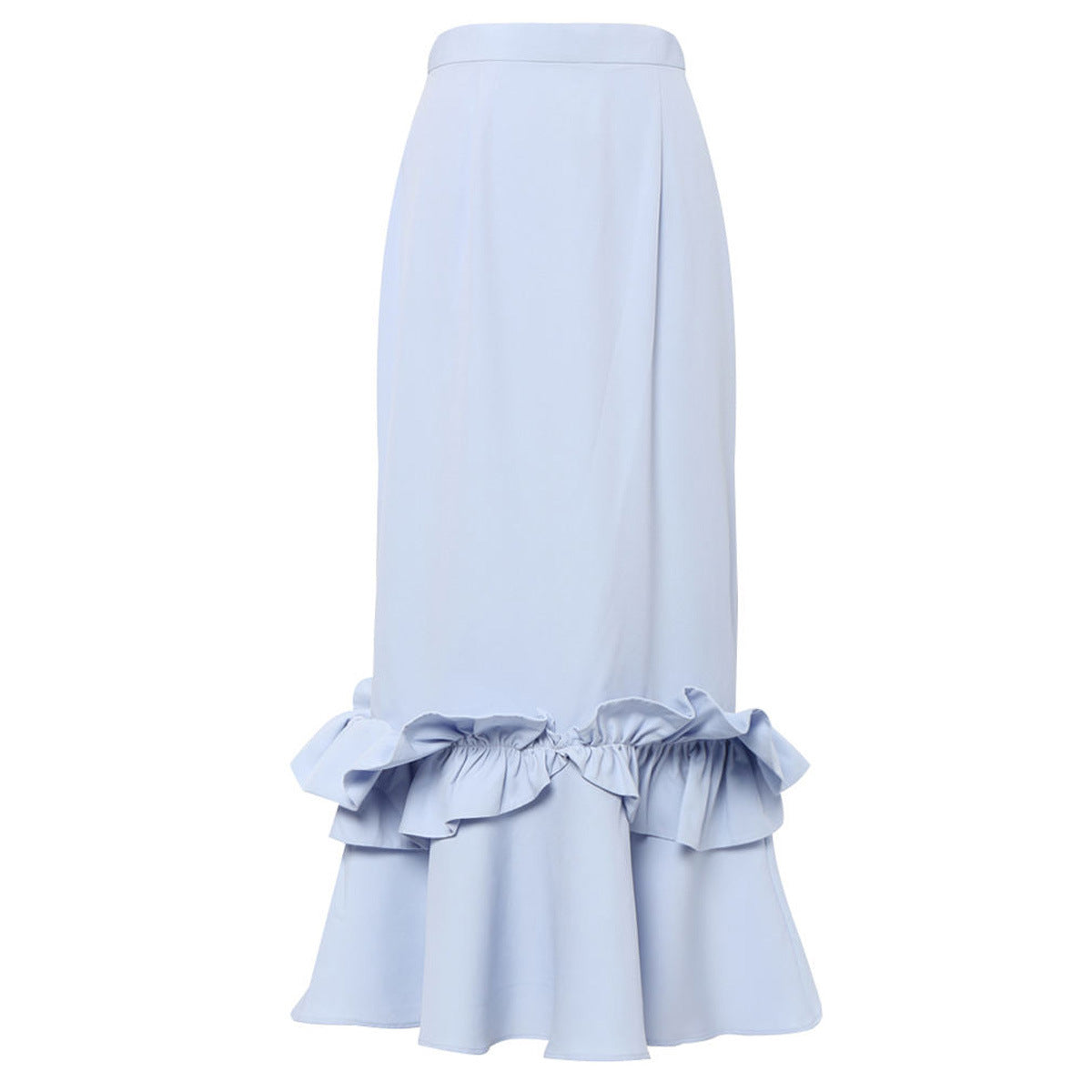 Jupe midi femme avec volants volumineux Mirla