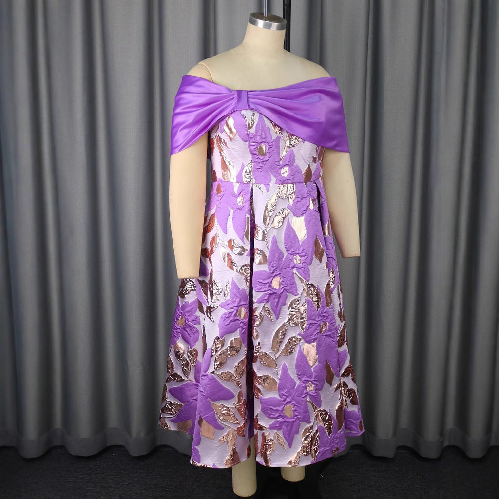 Jupe de Soirée Glamoureuse pour Femmes avec Drapé Mirla