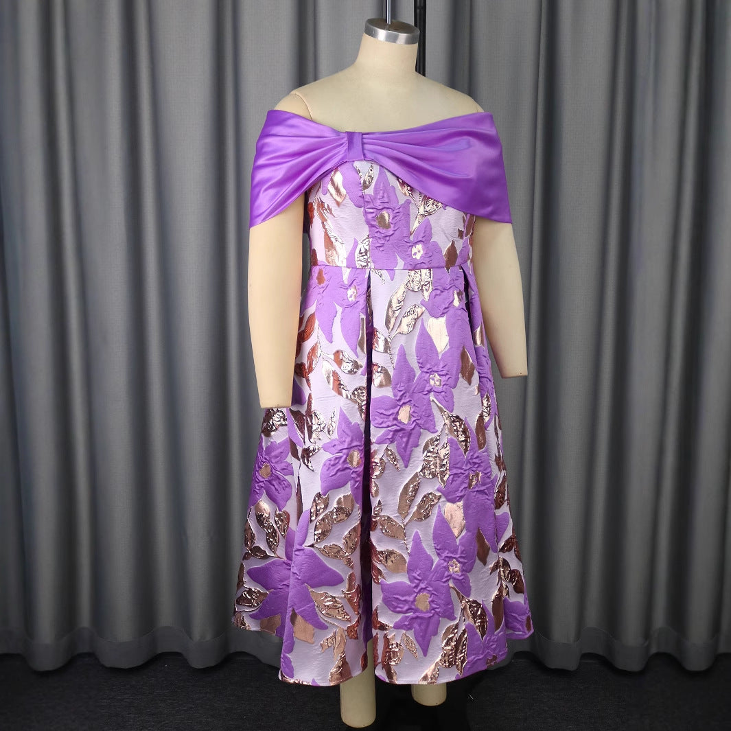 Jupe de Soirée Glamoureuse pour Femmes avec Drapé Mirla