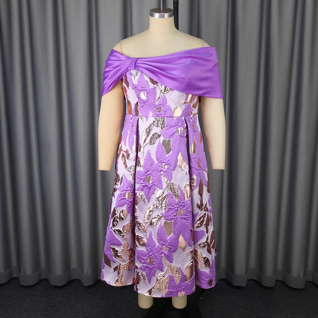 Jupe de Soirée Glamoureuse pour Femmes avec Drapé Mirla