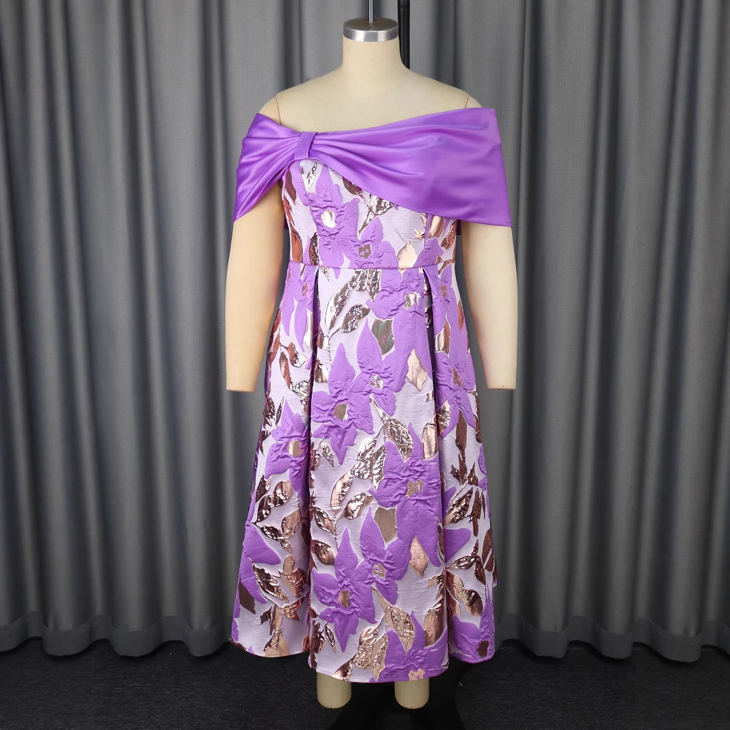 Jupe de Soirée Glamoureuse pour Femmes avec Drapé Mirla