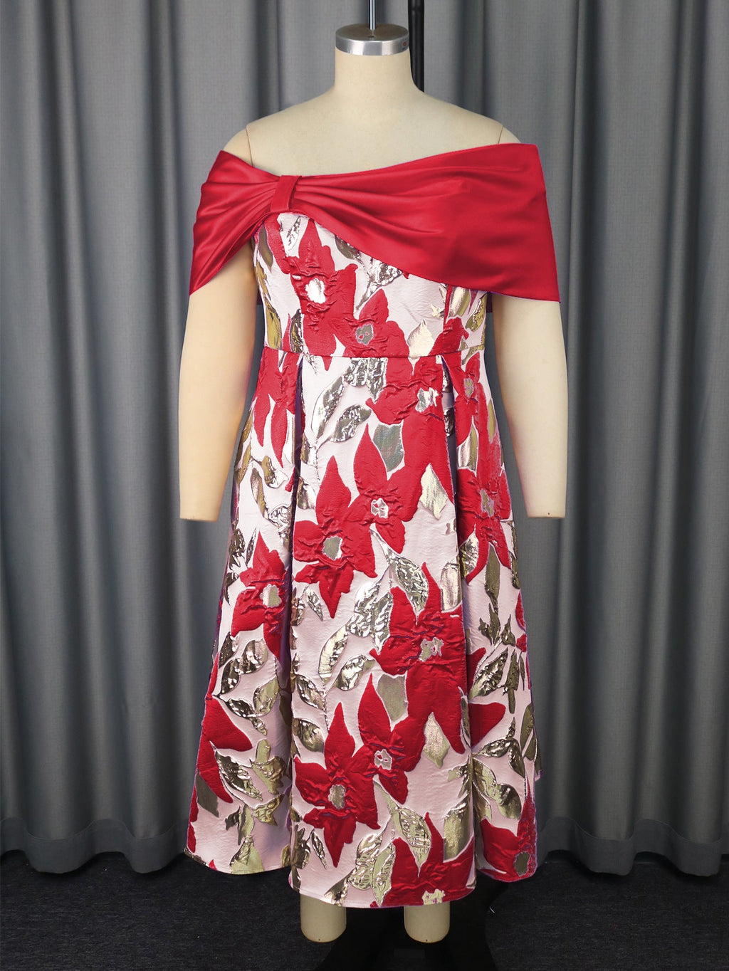 Jupe de Soirée Glamoureuse pour Femmes avec Drapé Mirla