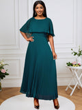 Robe Maxi Plissée pour Femmes avec Élégantes Drapés Mirla