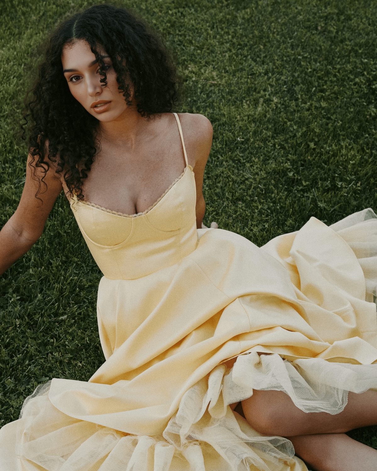 Ophira™ - Robe Midi Corset Élégante