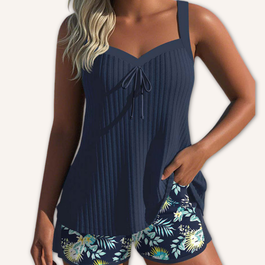 Clara™ – Ensemble de Tankini Floral Élégant