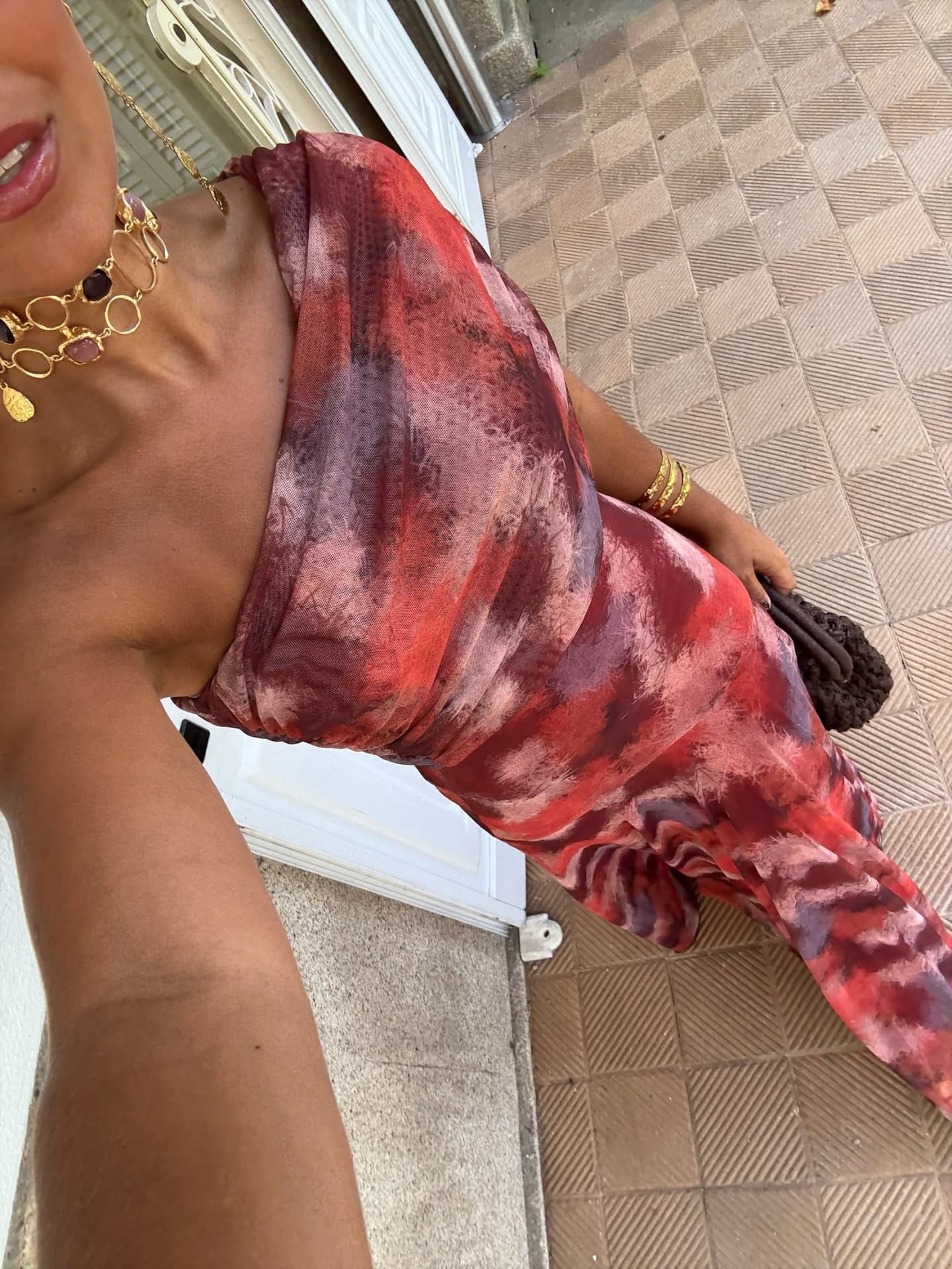 Robe Maxi à Épaule Unique pour Femmes