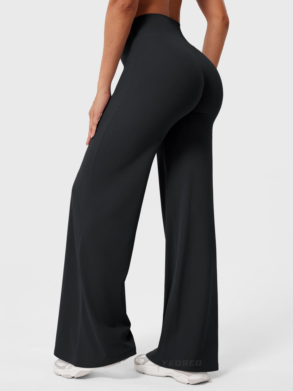 Pantalon d'été femme | Taille haute & Jambes larges