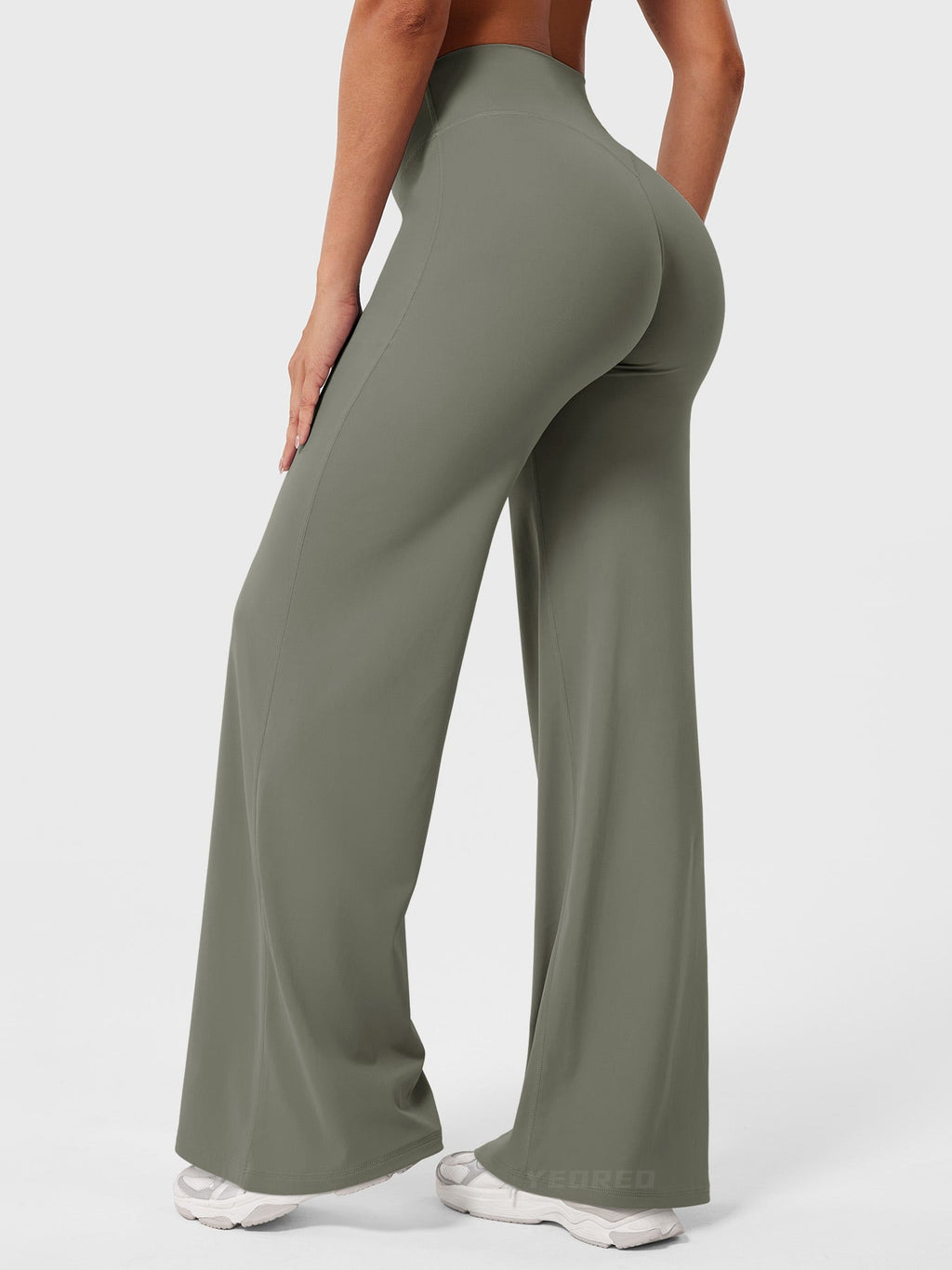 Pantalon d'été femme | Taille haute & Jambes larges
