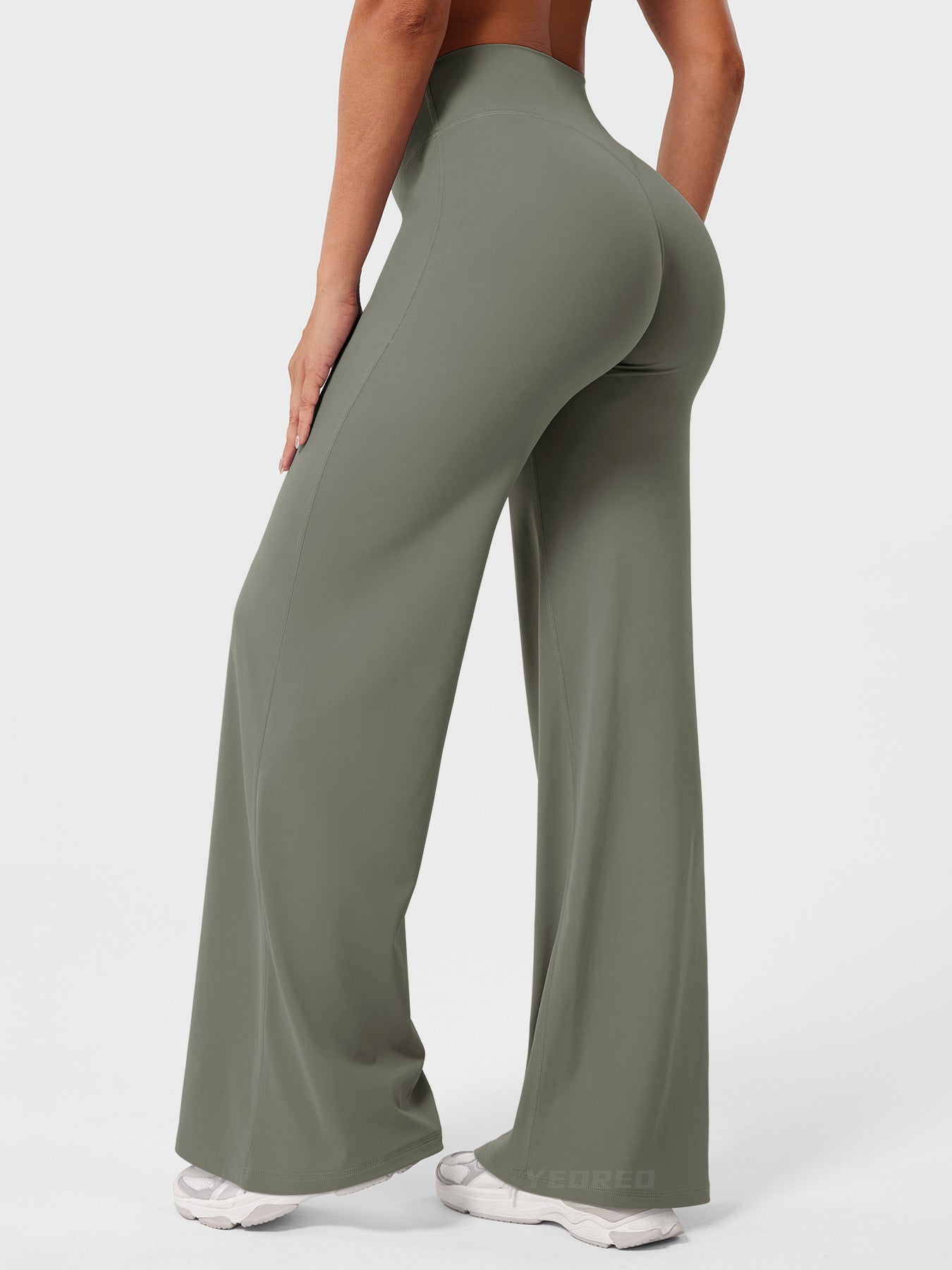 Pantalon d'été femme | Taille haute & Jambes larges