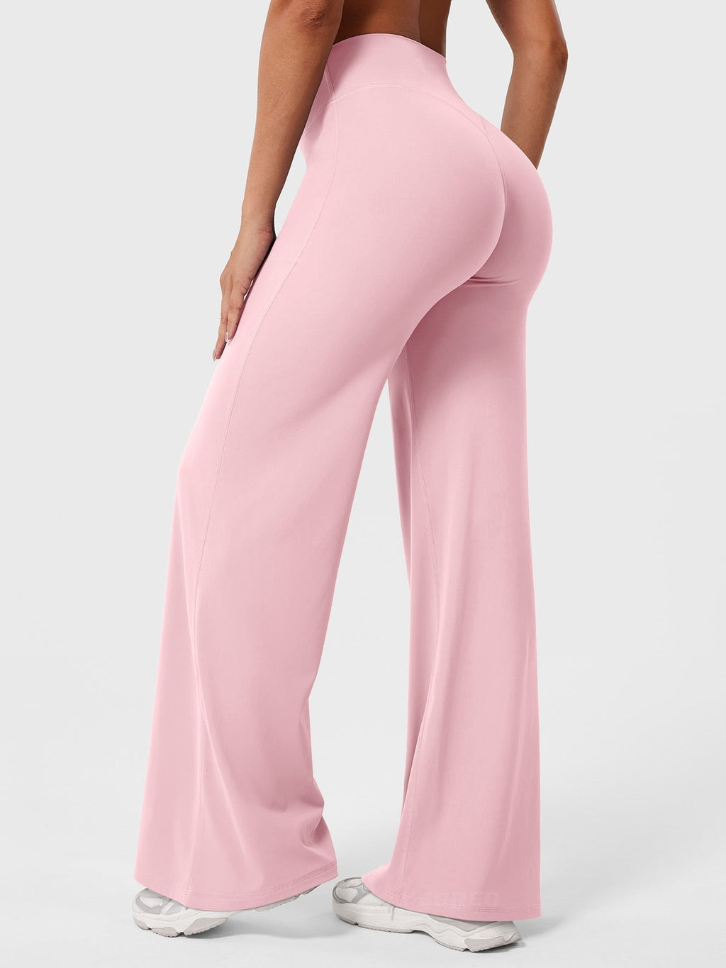 Pantalon d'été femme | Taille haute & Jambes larges