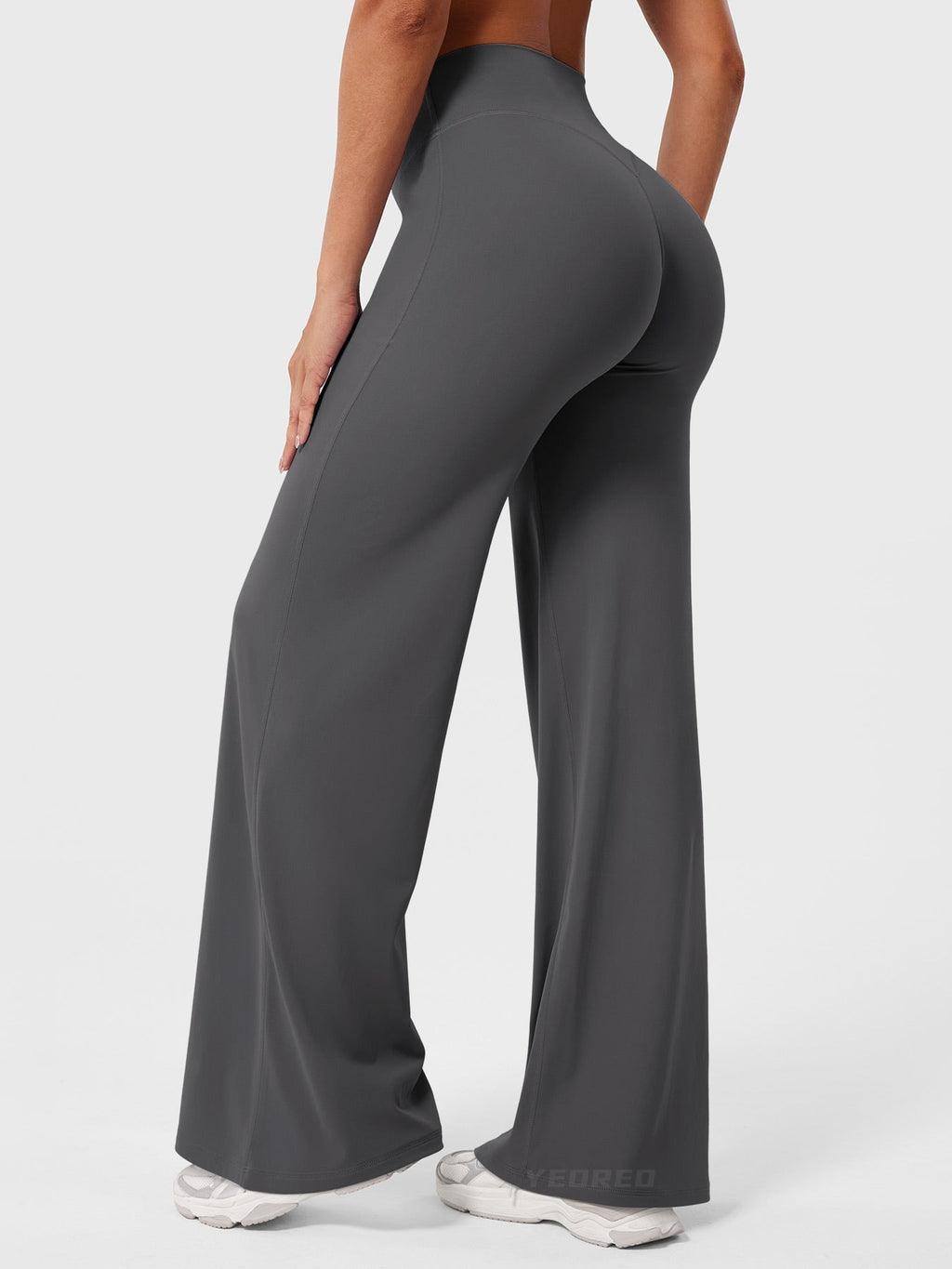Pantalon d'été femme | Taille haute & Jambes larges