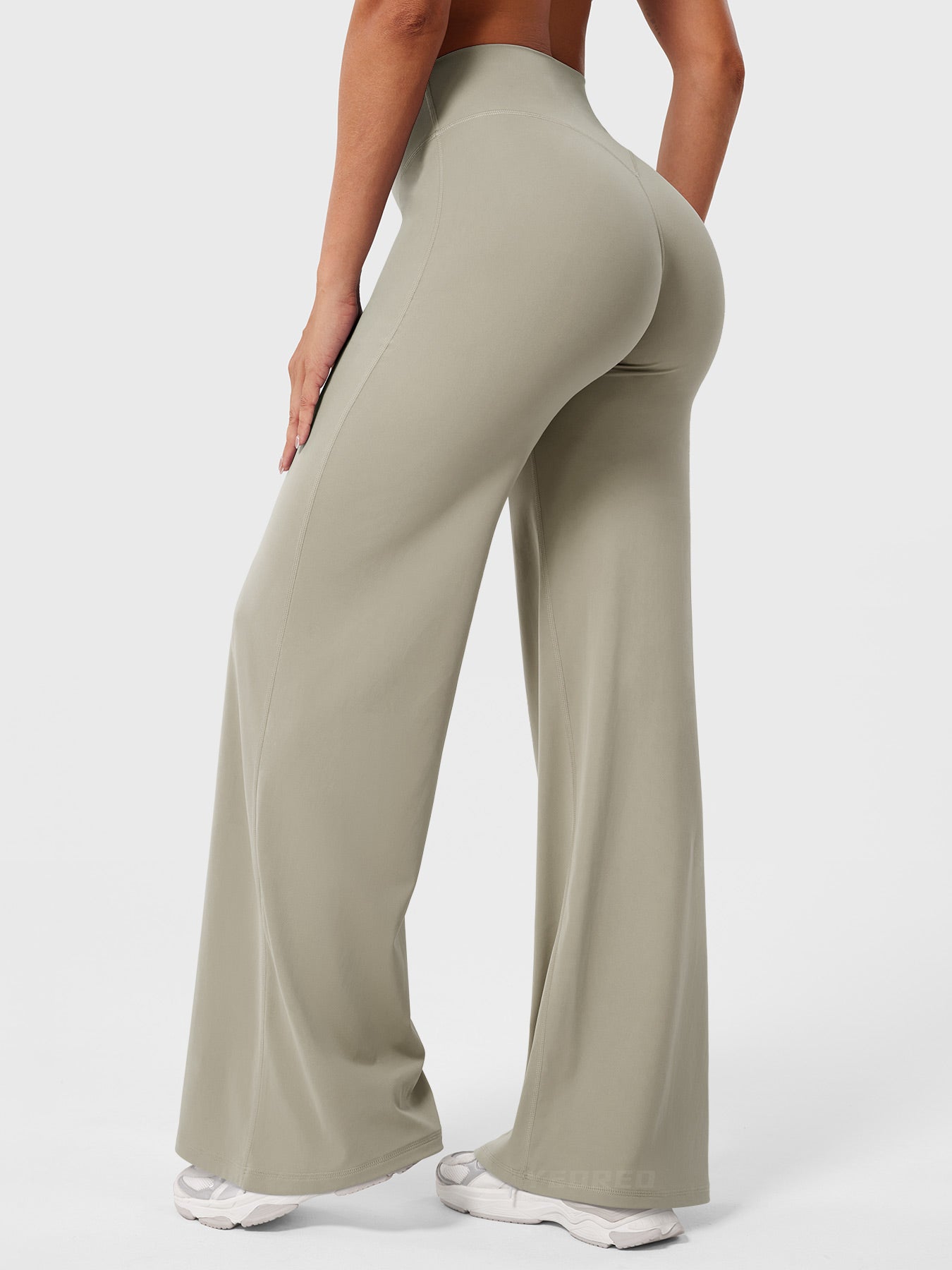 Pantalon d'été femme | Taille haute & Jambes larges