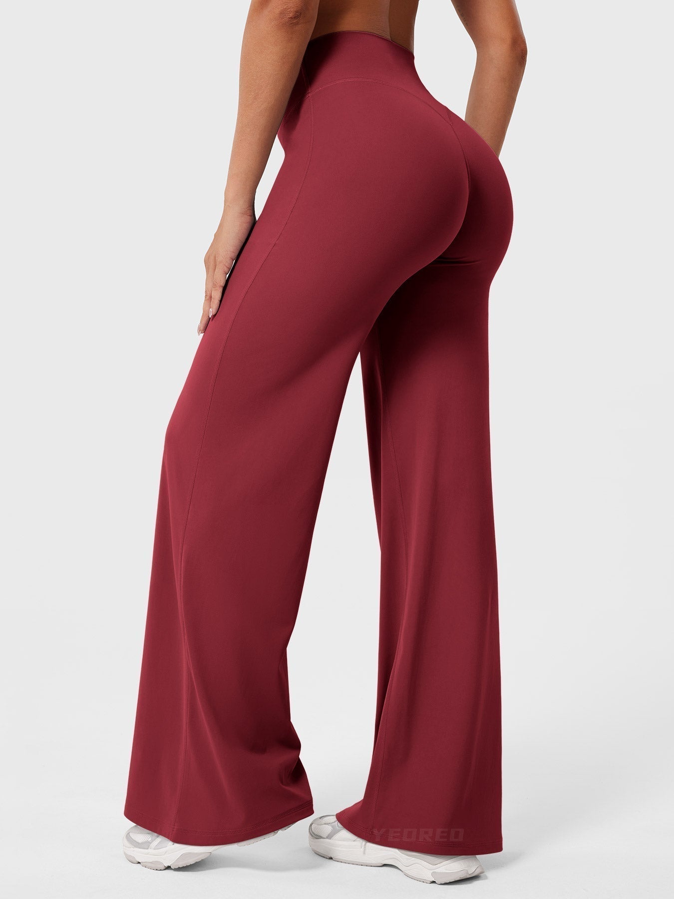 Pantalon d'été femme | Taille haute & Jambes larges