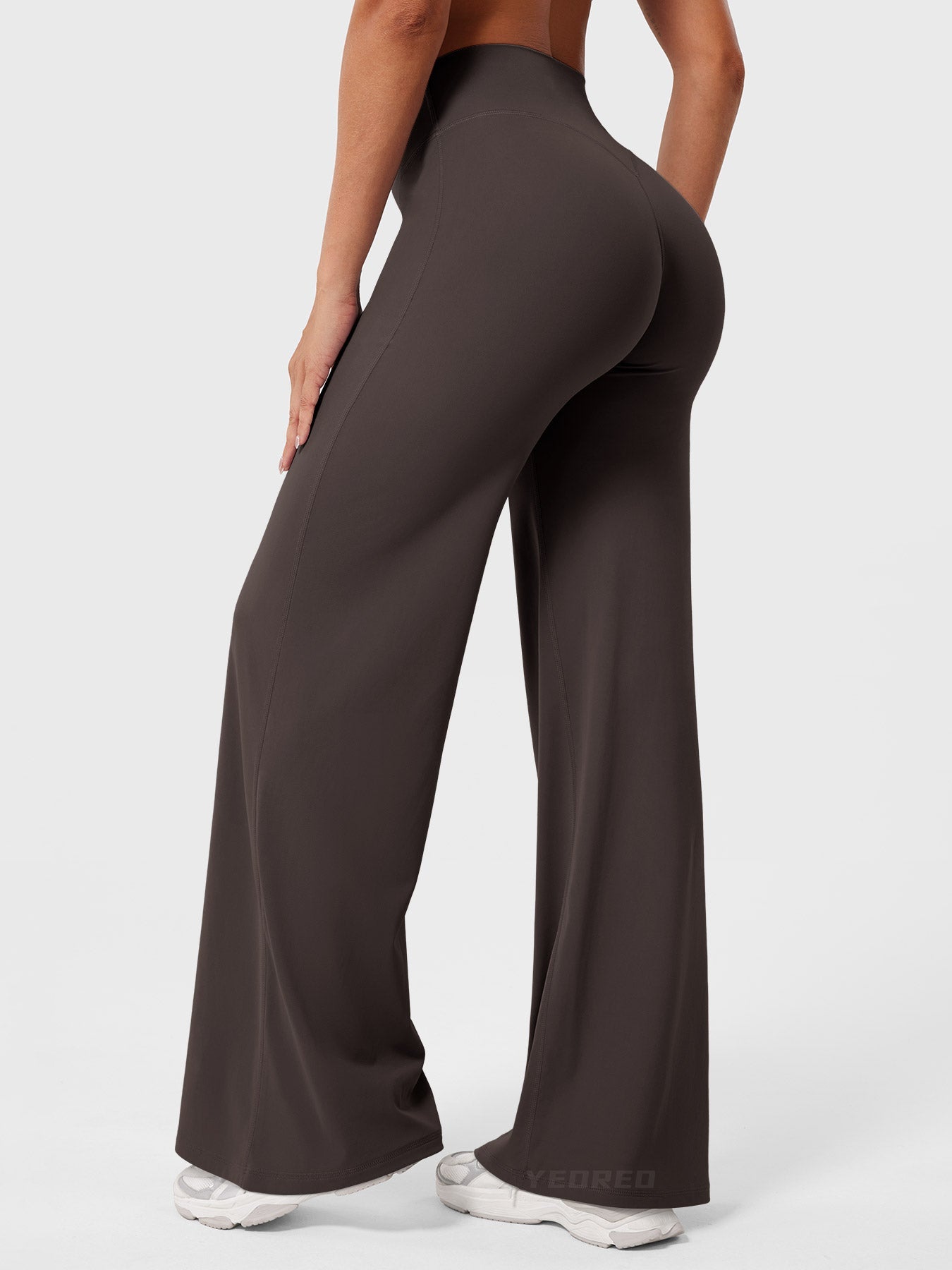 Pantalon d'été femme | Taille haute & Jambes larges