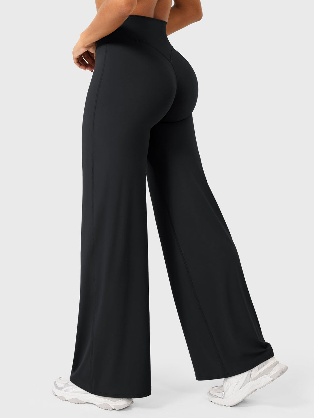 Pantalon d'été femme | Taille haute & Jambes larges