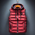 Steffen | Gilet à capuche matelassé chaud et moderne