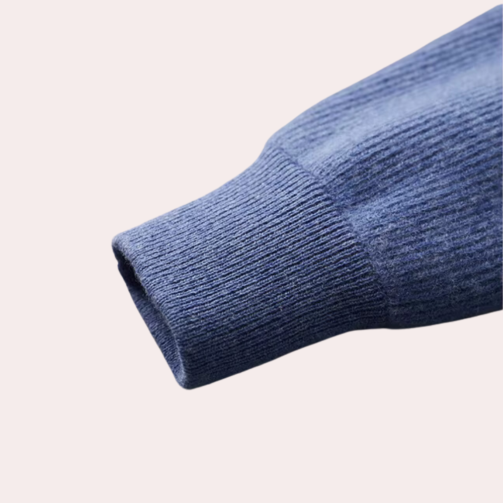 Lucas | Veste d'hiver en tricot pour hommes, chaude et élégante