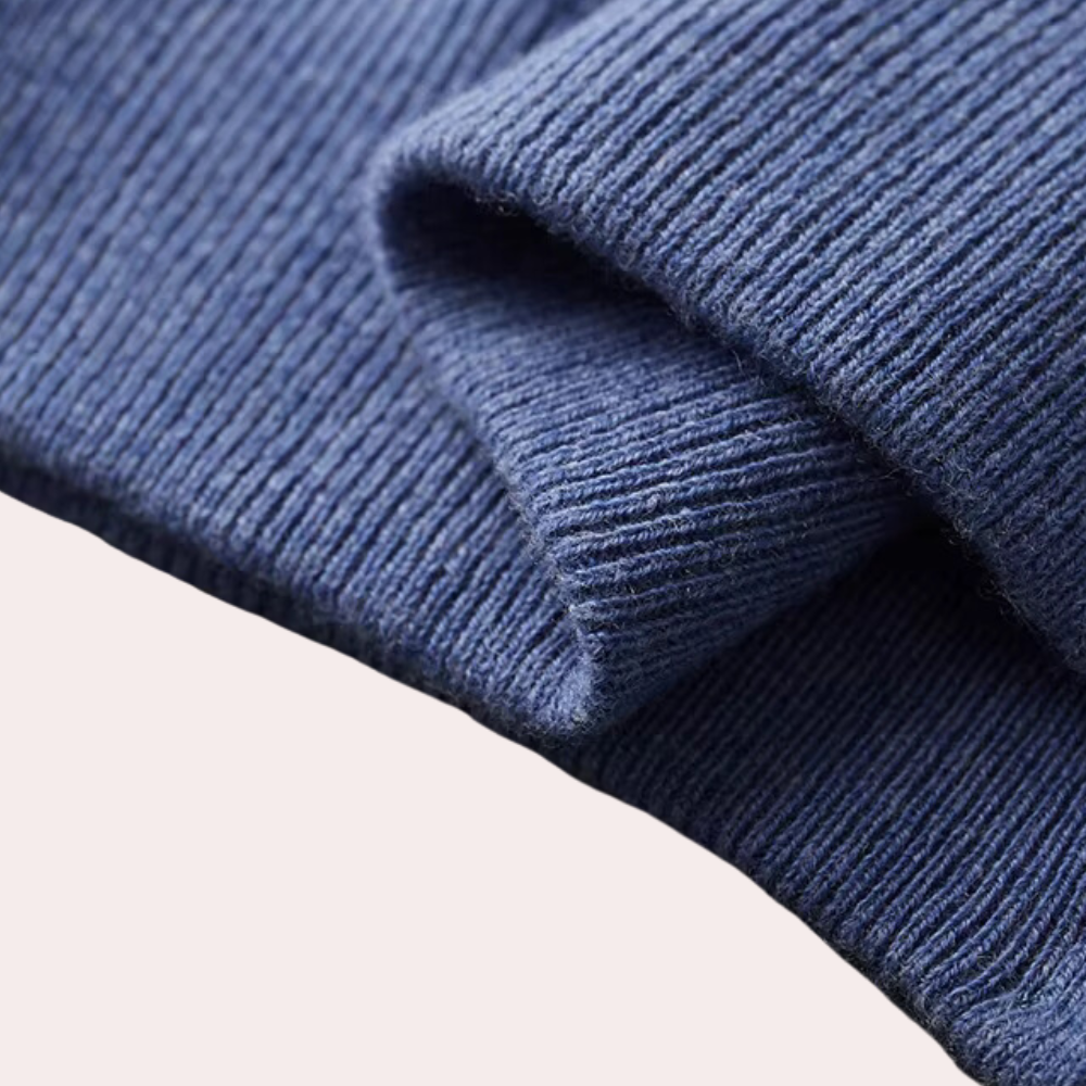 Lucas | Veste d'hiver en tricot pour hommes, chaude et élégante
