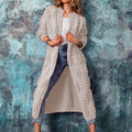 Mia | Veste longue tricotée élégante et stylée