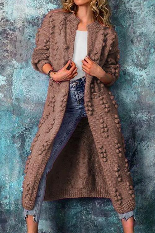 Mia | Veste longue tricotée élégante et stylée