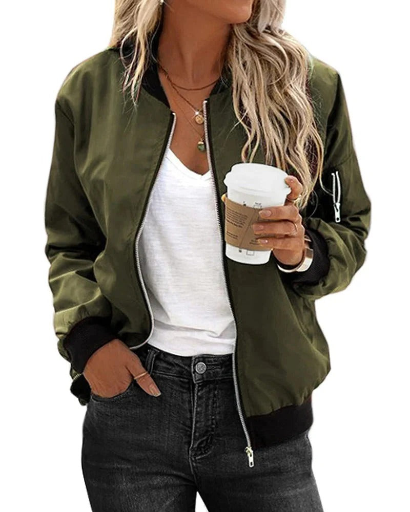 Veste bomber élégante pour femmes - Freya