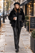 Veste Matelassée avec Poignets Confortables