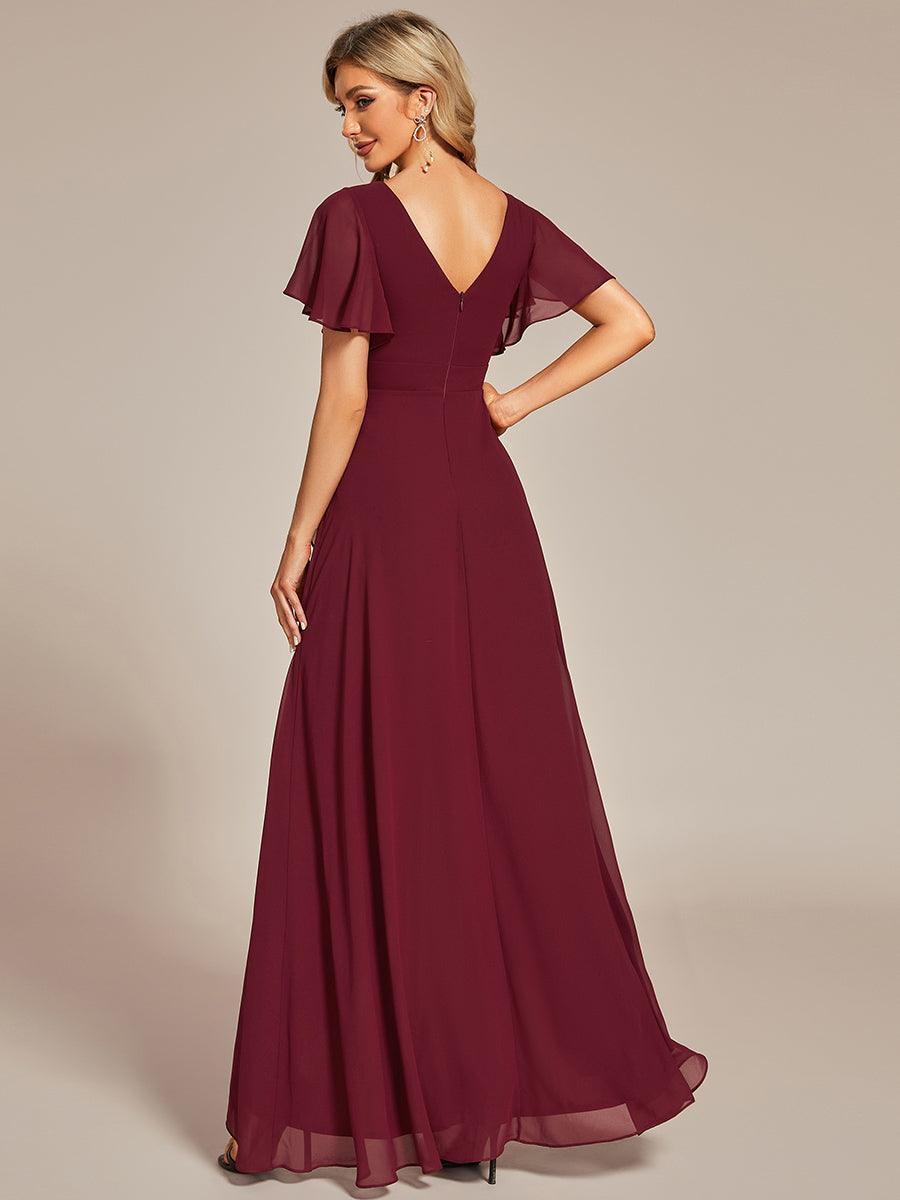Moreeza | Robe de demoiselle d'honneur fluide en chiffon