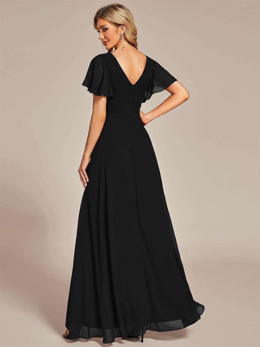 Moreeza | Robe de demoiselle d'honneur fluide en chiffon
