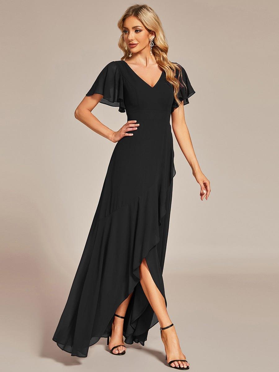 Moreeza | Robe de demoiselle d'honneur fluide en chiffon