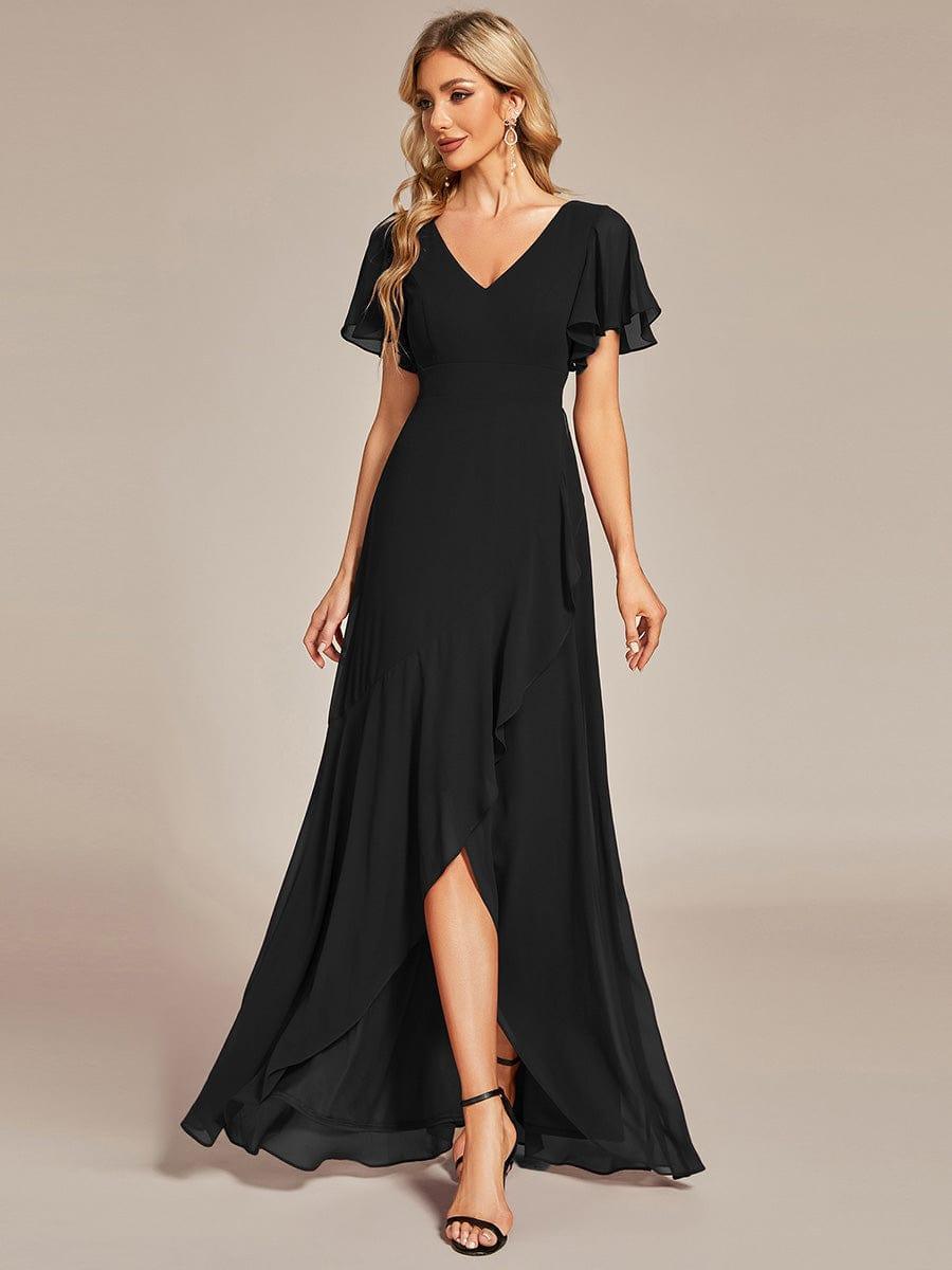 Moreeza | Robe de demoiselle d'honneur fluide en chiffon