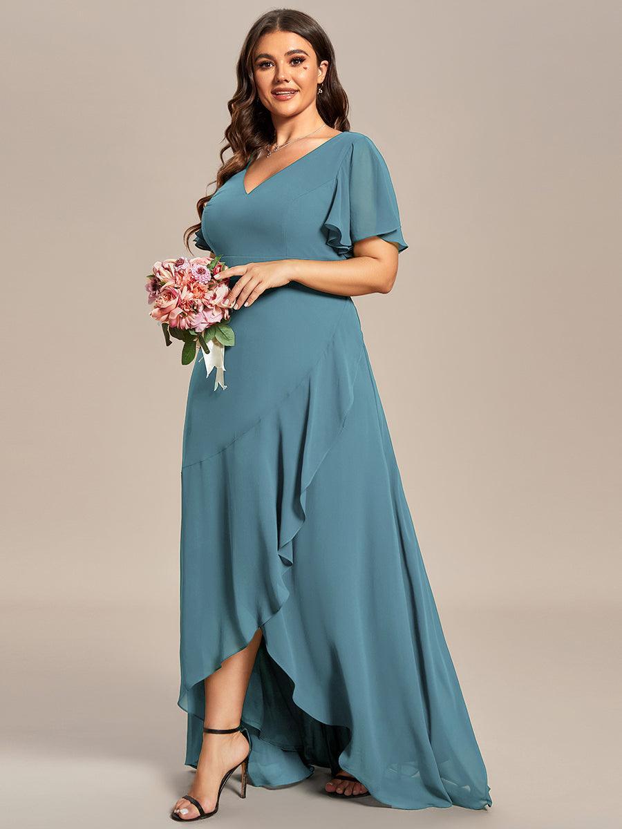 Moreeza | Robe de demoiselle d'honneur fluide en chiffon