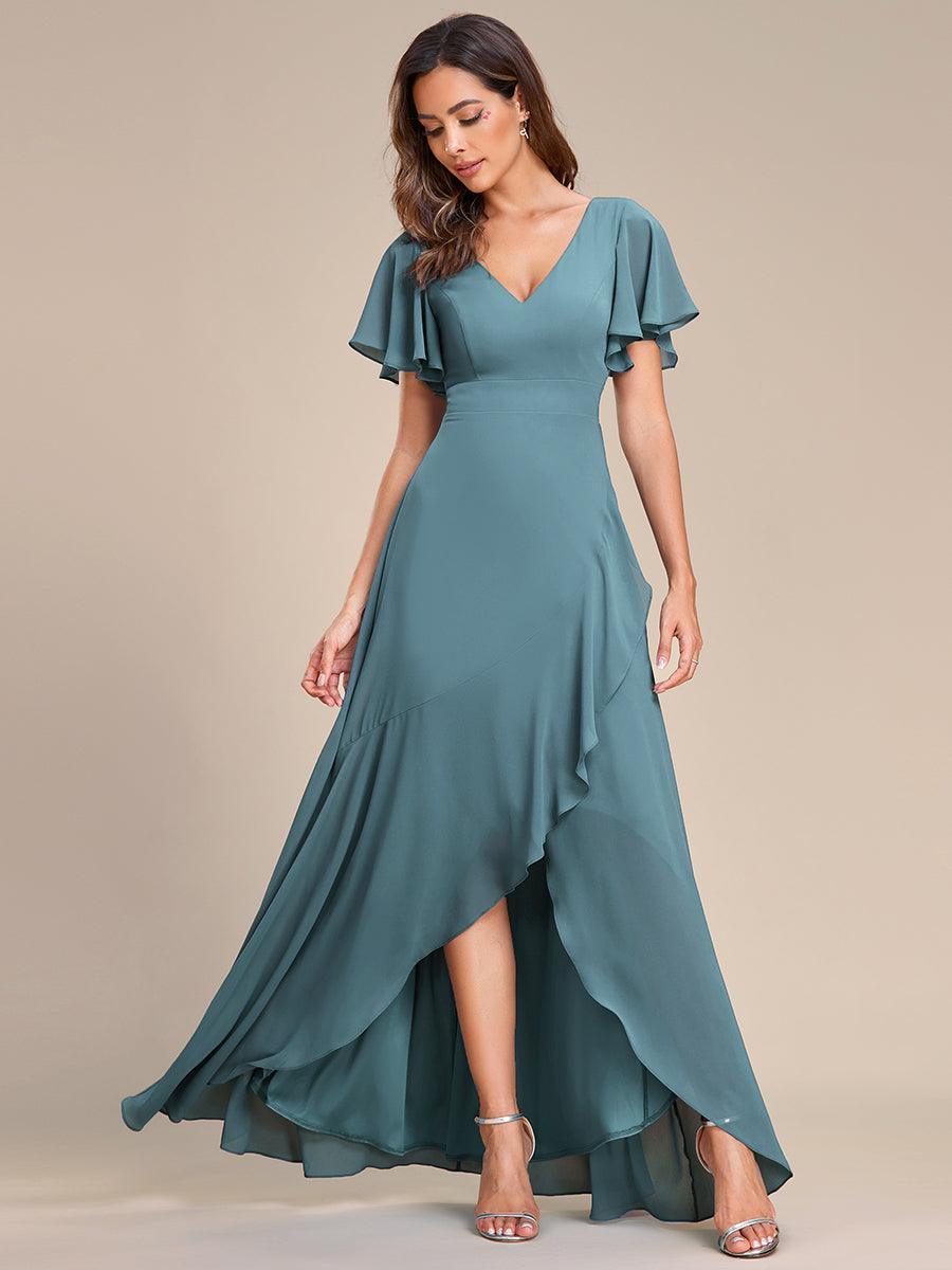 Moreeza | Robe de demoiselle d'honneur fluide en chiffon