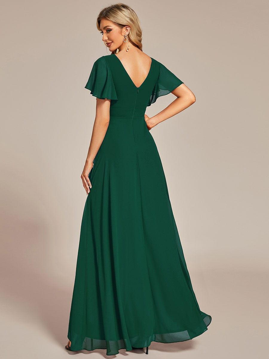 Moreeza | Robe de demoiselle d'honneur fluide en chiffon