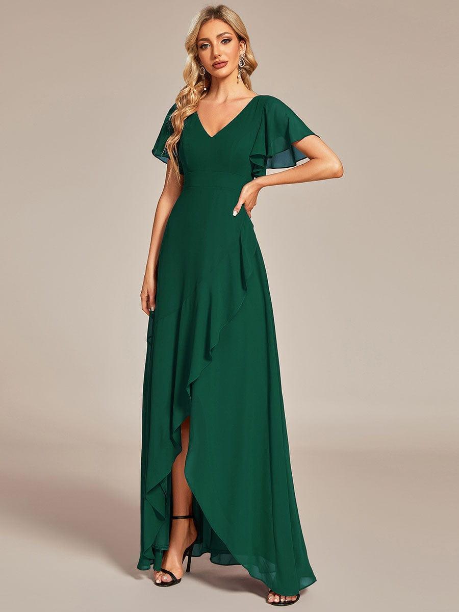 Moreeza | Robe de demoiselle d'honneur fluide en chiffon
