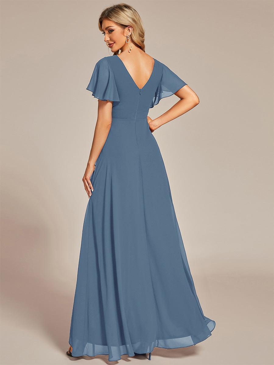 Moreeza | Robe de demoiselle d'honneur fluide en chiffon