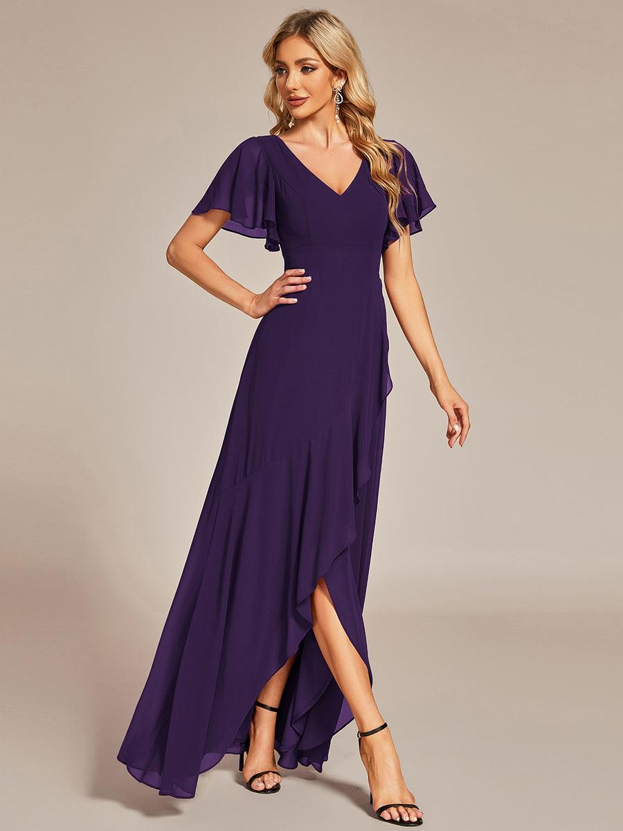 Moreeza | Robe de demoiselle d'honneur fluide en chiffon