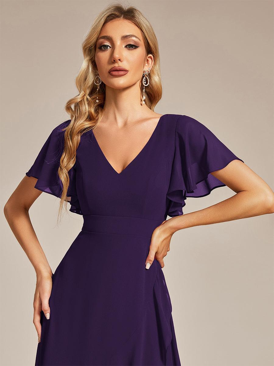 Moreeza | Robe de demoiselle d'honneur fluide en chiffon