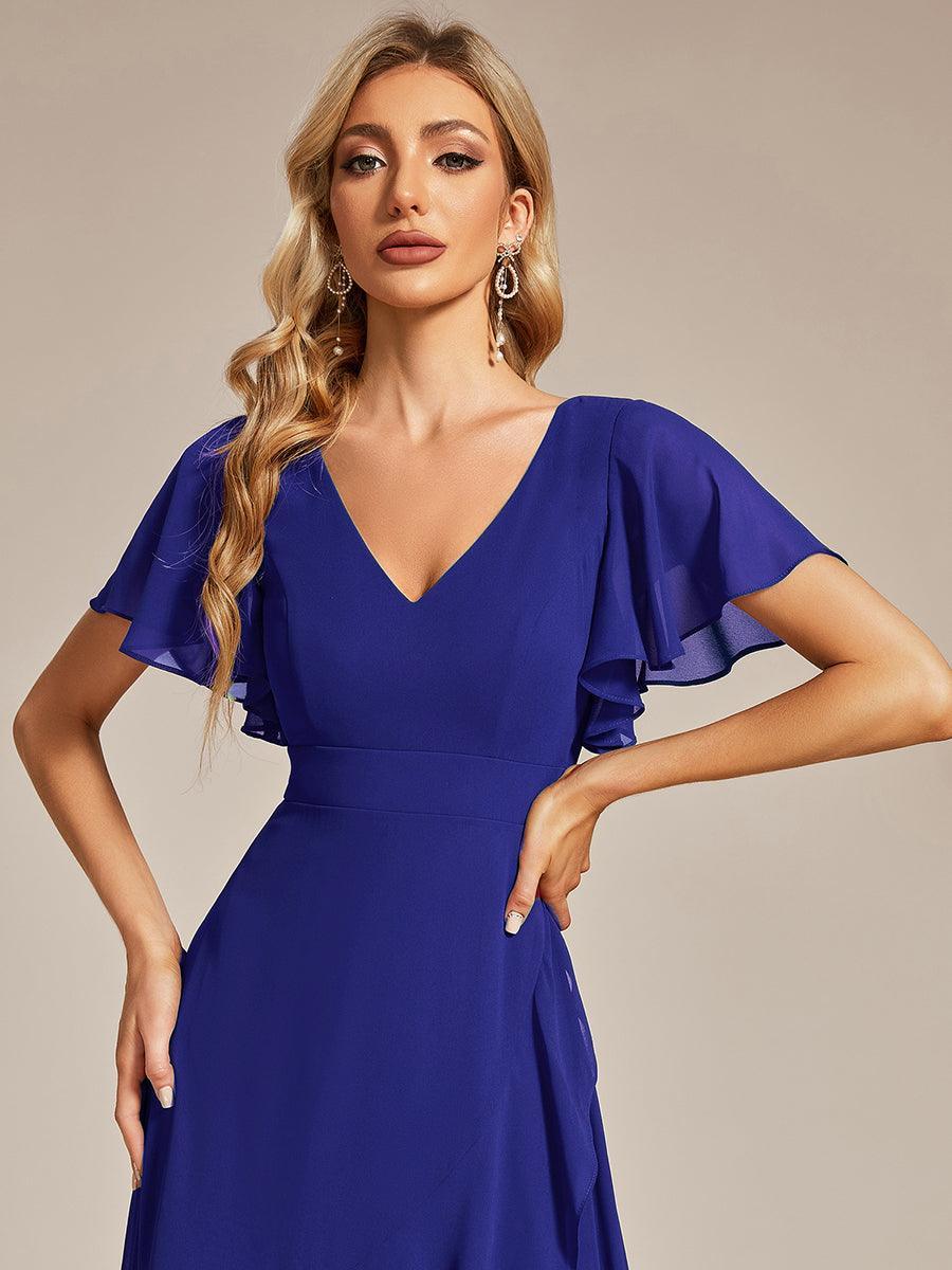 Moreeza | Robe de demoiselle d'honneur fluide en chiffon