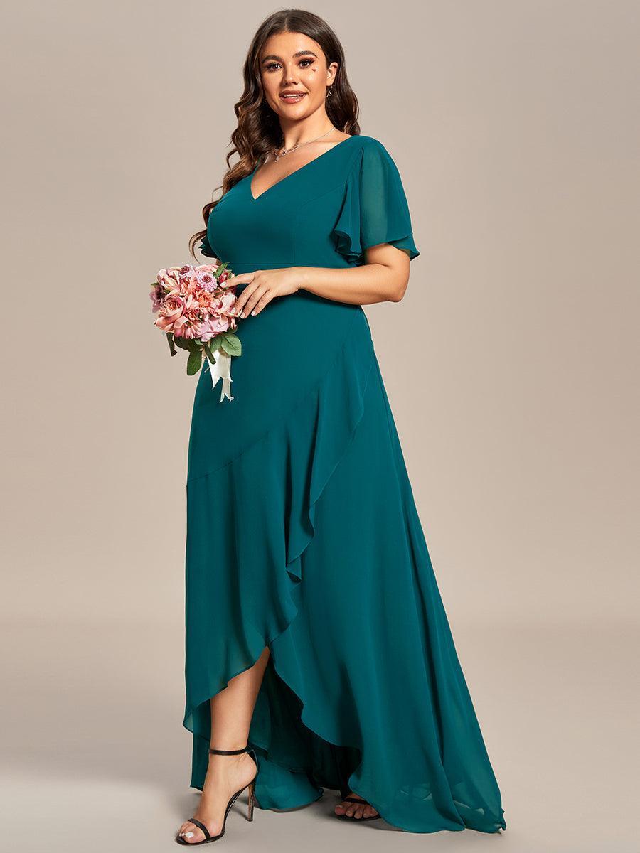 Moreeza | Robe de demoiselle d'honneur fluide en chiffon