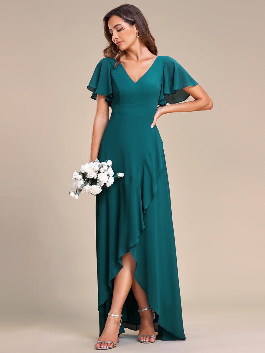 Moreeza | Robe de demoiselle d'honneur fluide en chiffon