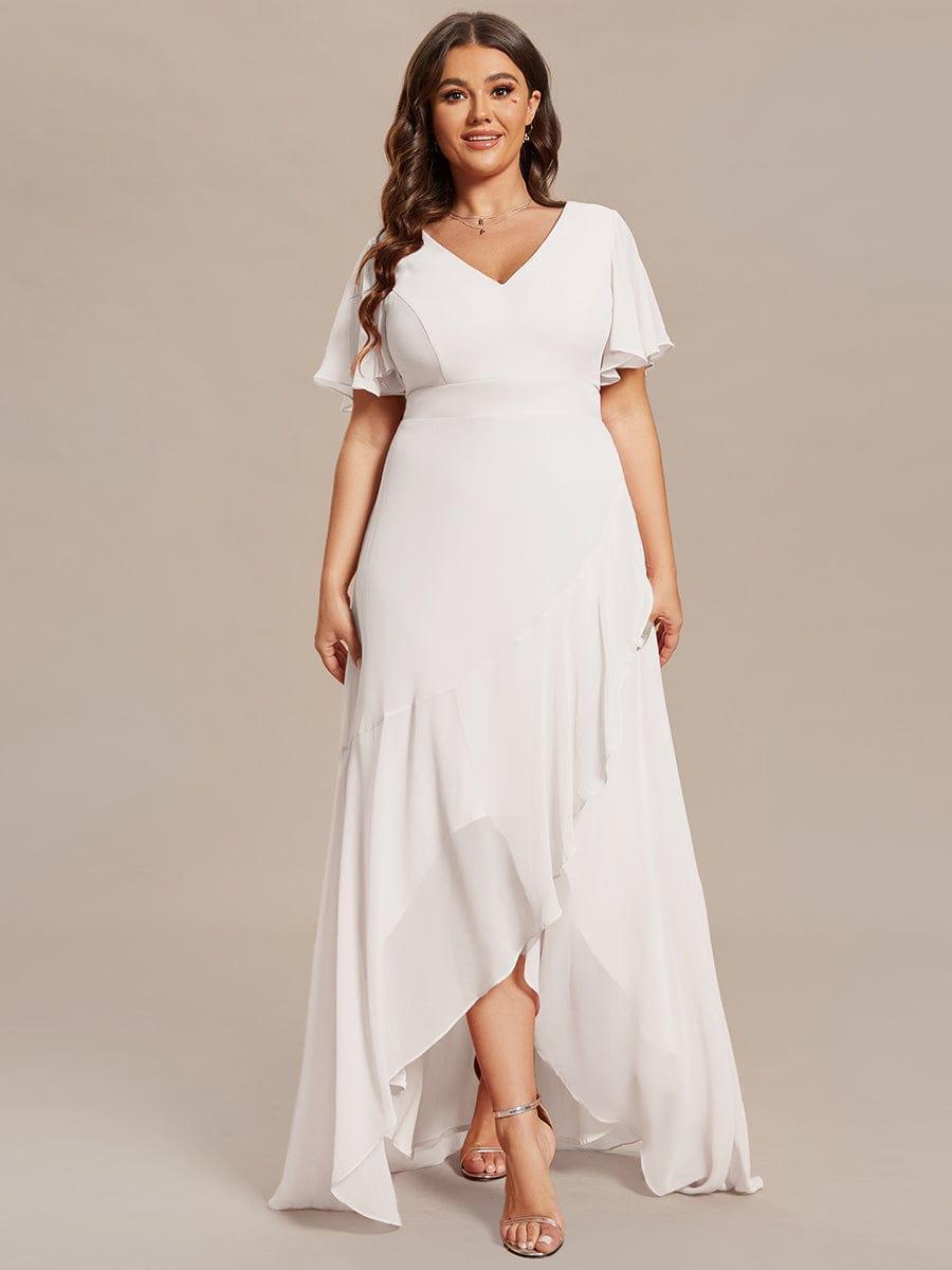 Moreeza | Robe de demoiselle d'honneur fluide en chiffon