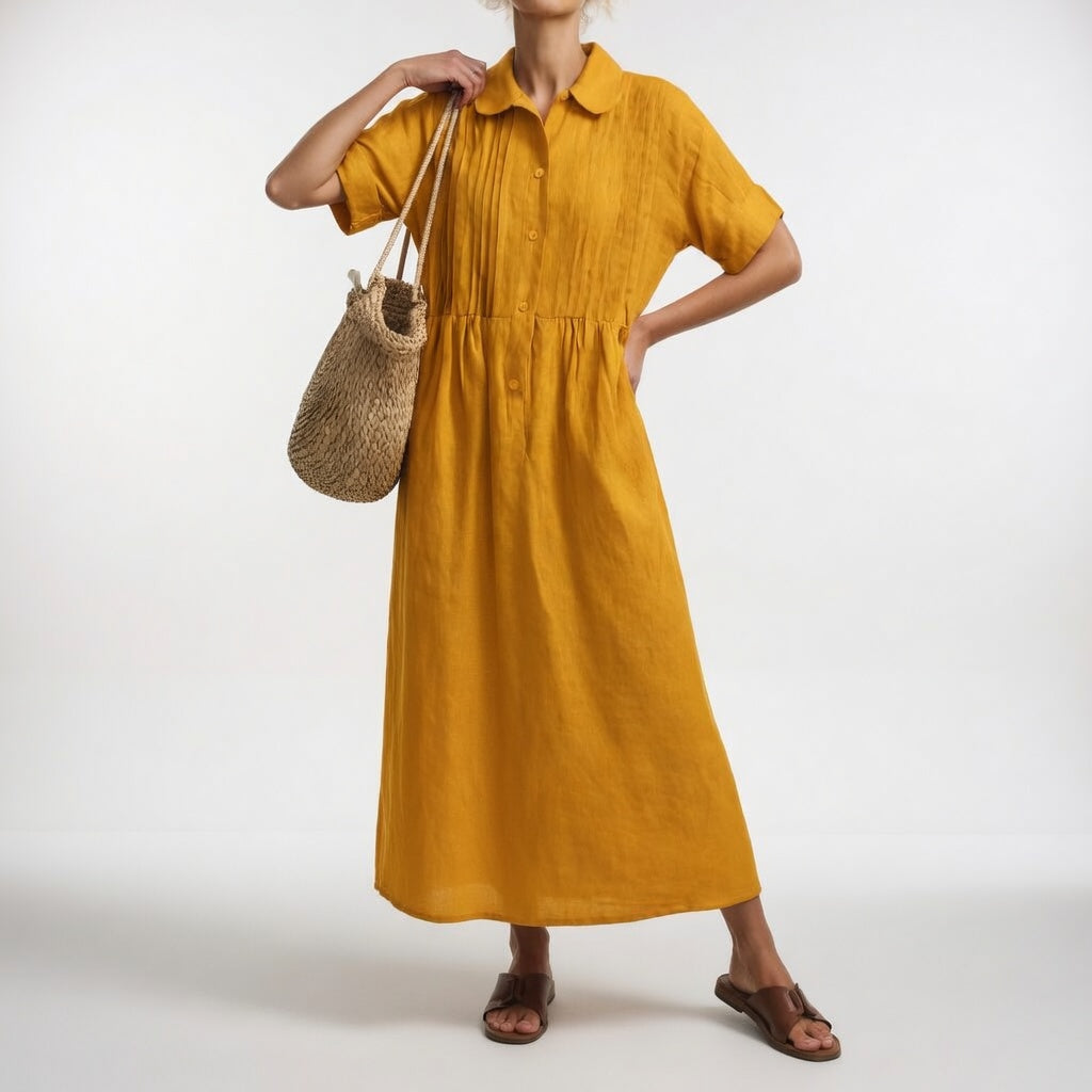Lysandra™ - Robe chemise d'été légère