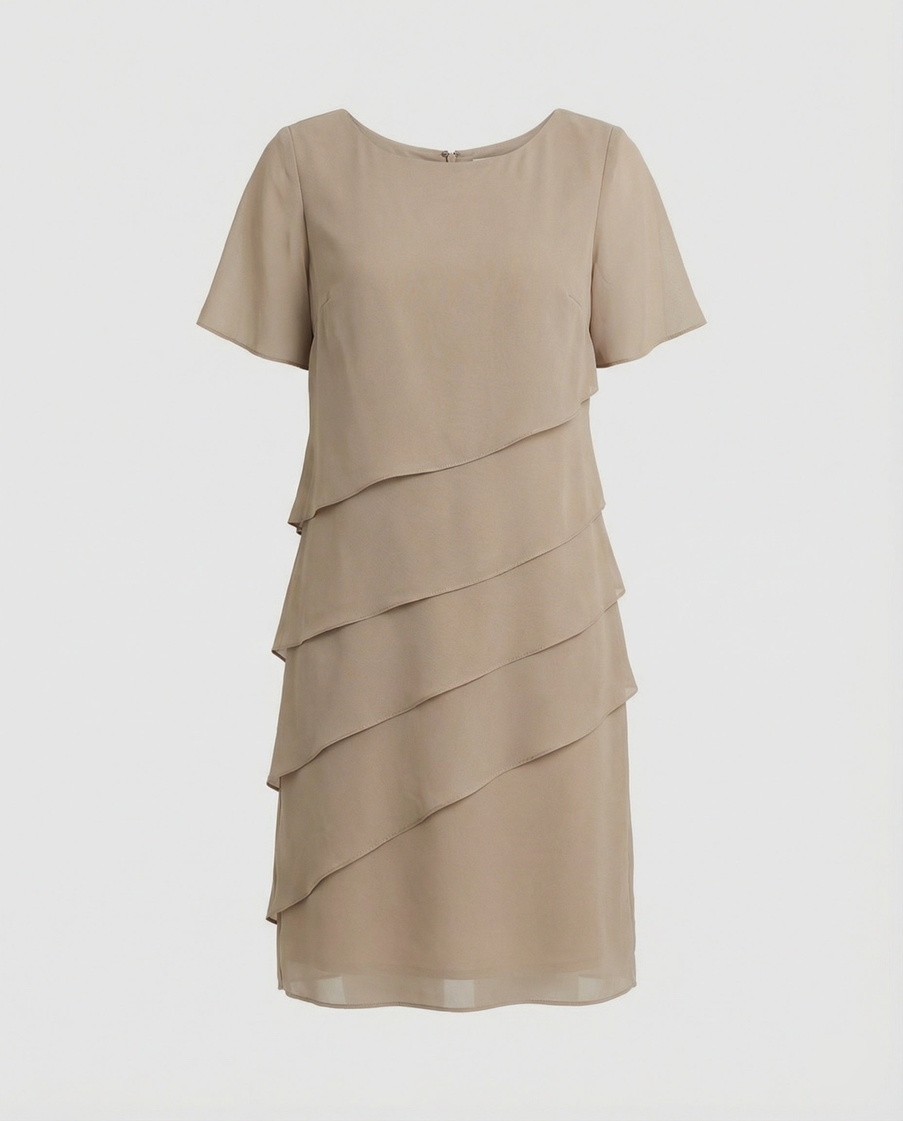 Robe élégante pour femmes | Coupe amincissante et look de couches fluide
