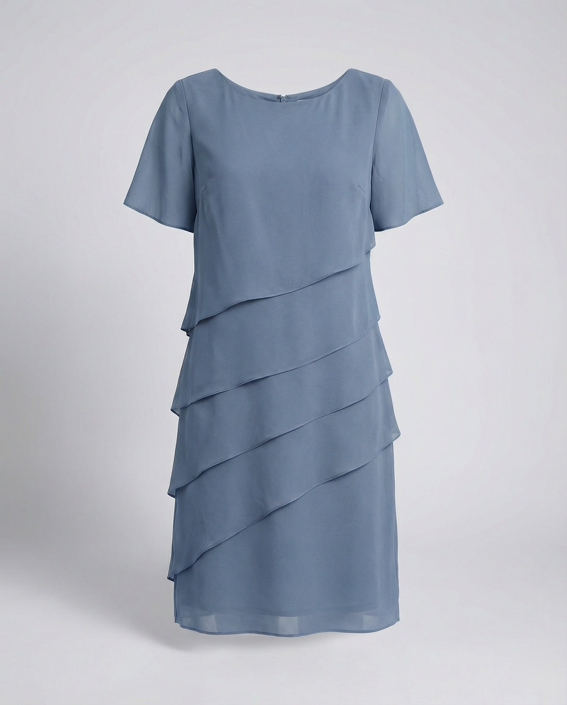 Robe élégante pour femmes | Coupe amincissante et look de couches fluide