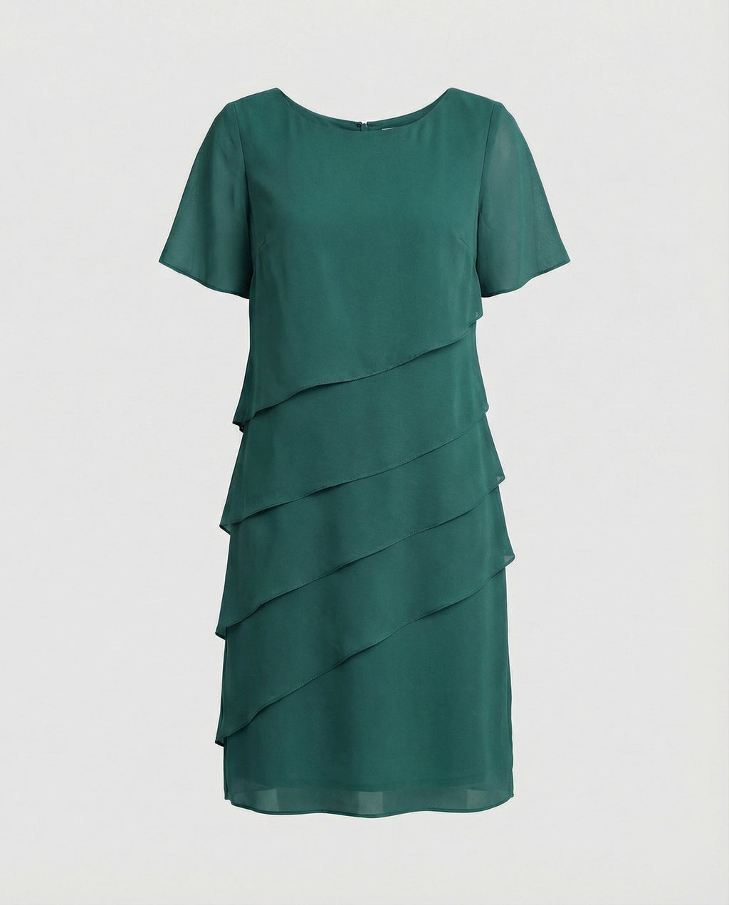 Robe élégante pour femmes | Coupe amincissante et look de couches fluide