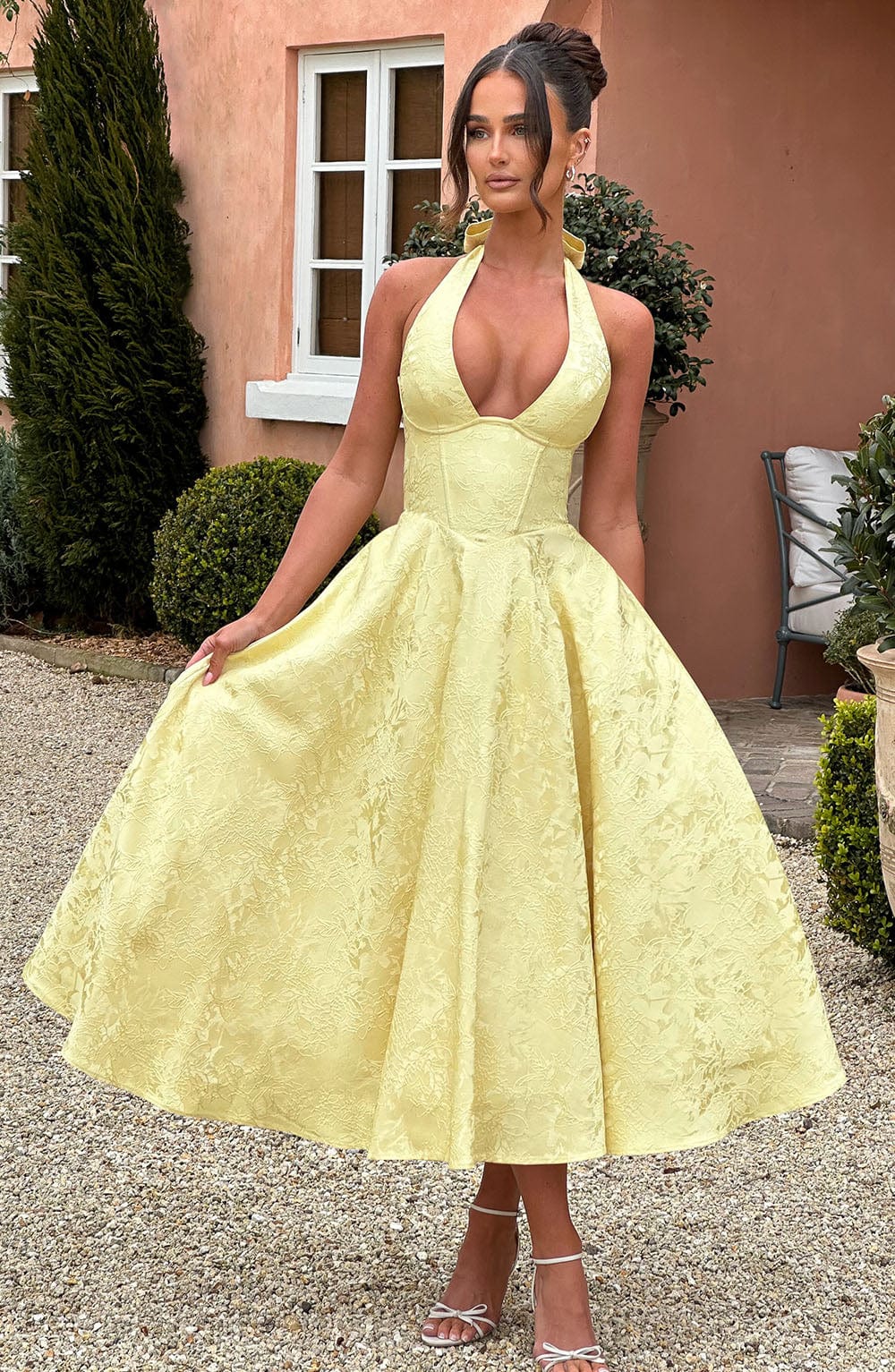 Allegra | Robe Maxi Séduisante pour Invités de Mariage