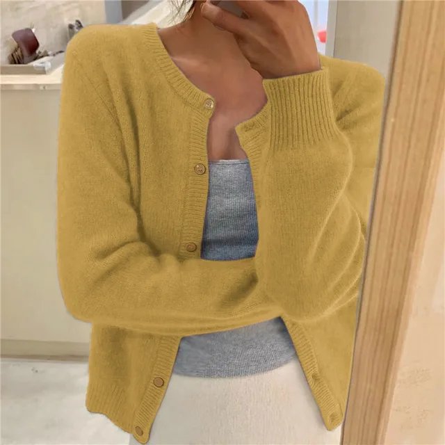 Sophie | Gilet court confortable et polyvalent