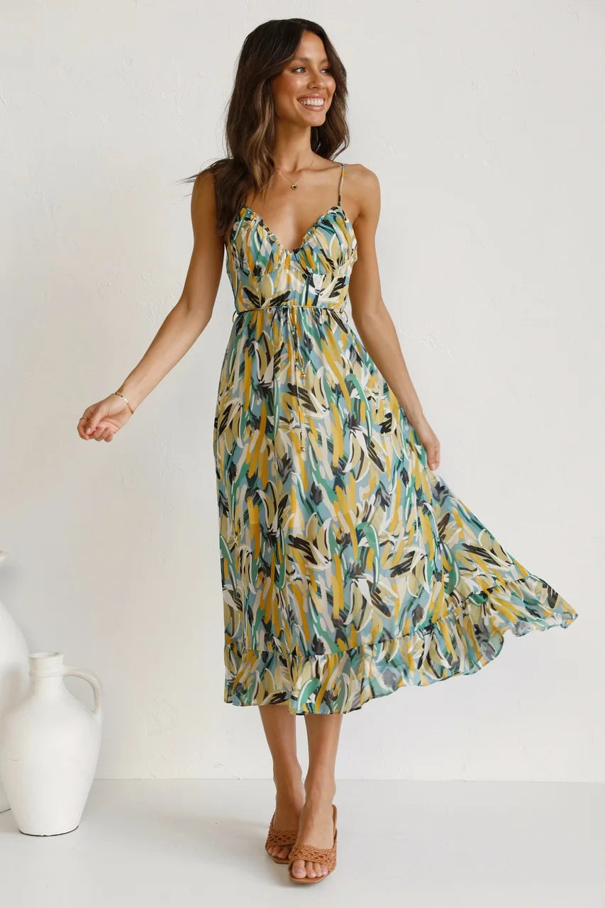Robe Midi Élégante et Chic